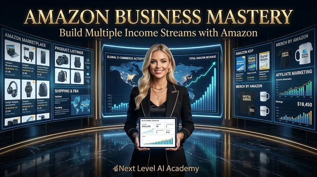 🎓 MASTERCLASS COMMENT GAGNER SA VIE AVEC AMAZON